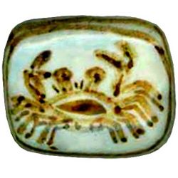 8-0 Obi Dome - Glazed Ceramic  (1-1/2 Wide")